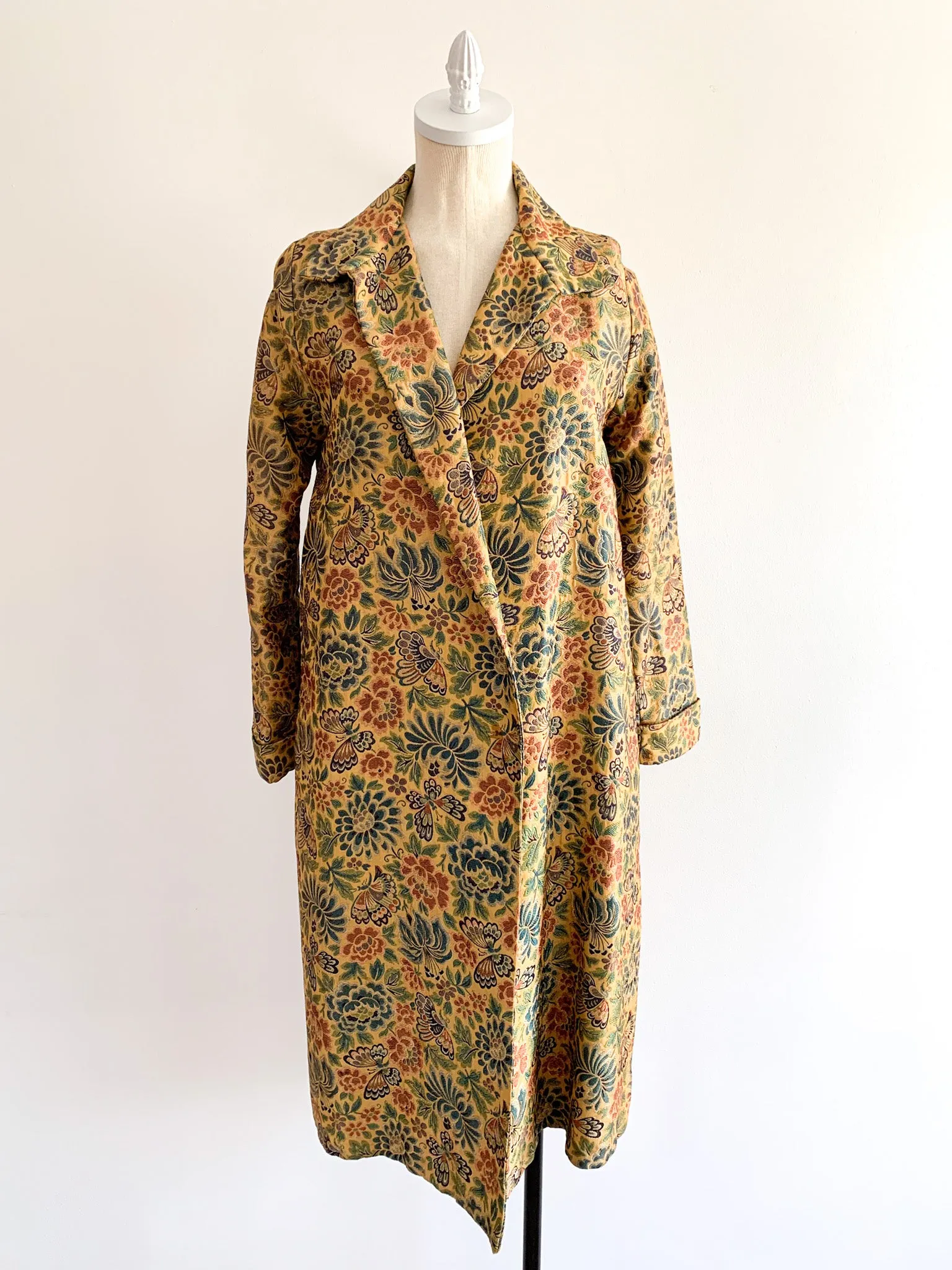 1930's Butterfly Brocade Coat
