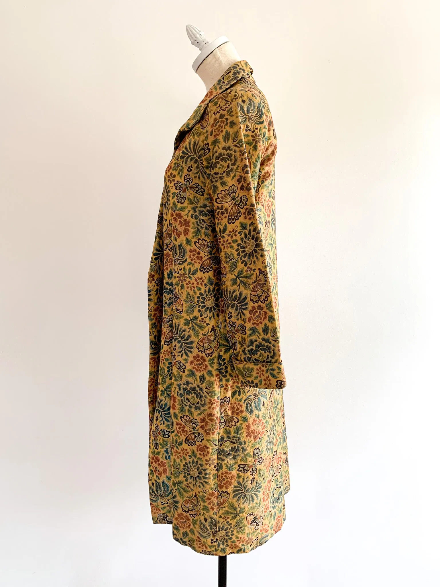 1930's Butterfly Brocade Coat
