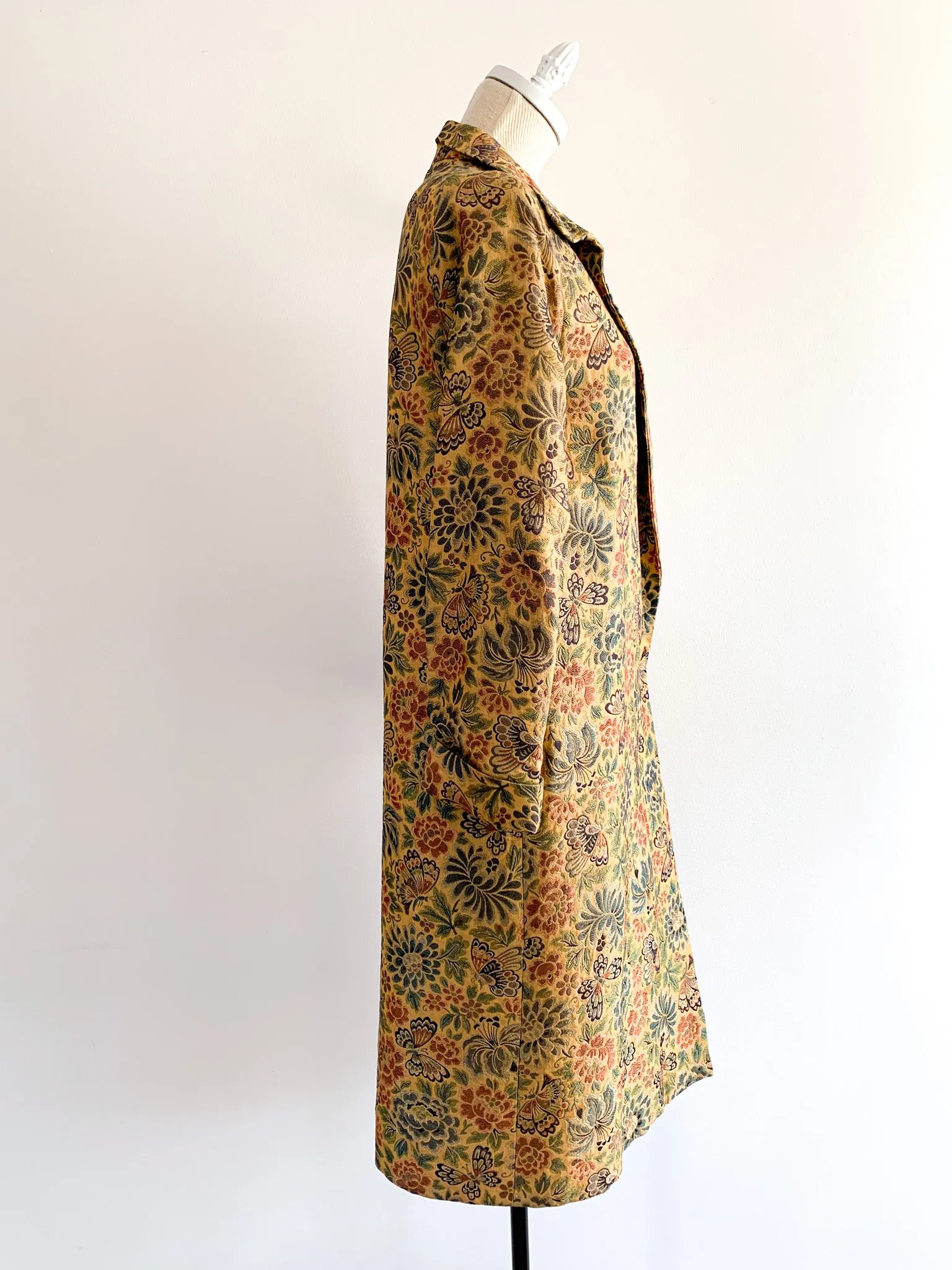 1930's Butterfly Brocade Coat