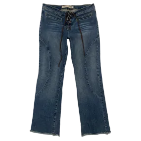 2000s Lace Up Flares (L)