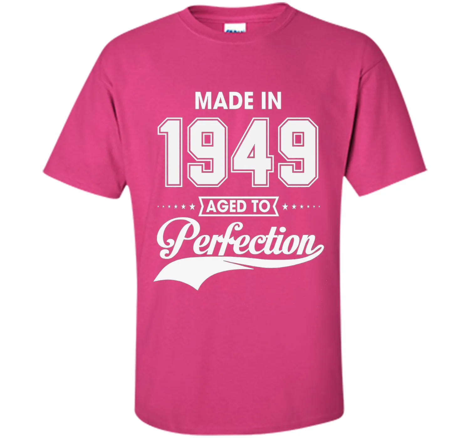 67th birthday gift T-shirt - Made In 1949 Aged To Perfection