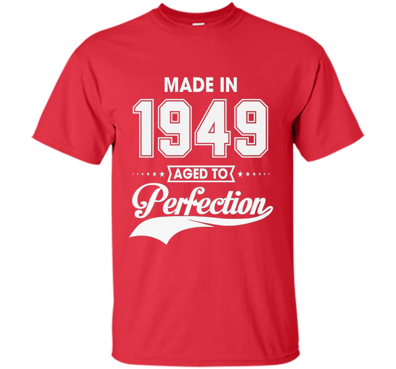 67th birthday gift T-shirt - Made In 1949 Aged To Perfection