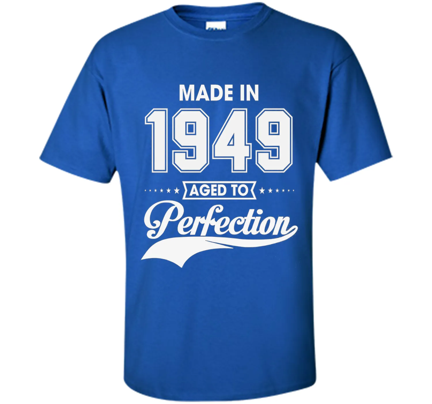 67th birthday gift T-shirt - Made In 1949 Aged To Perfection