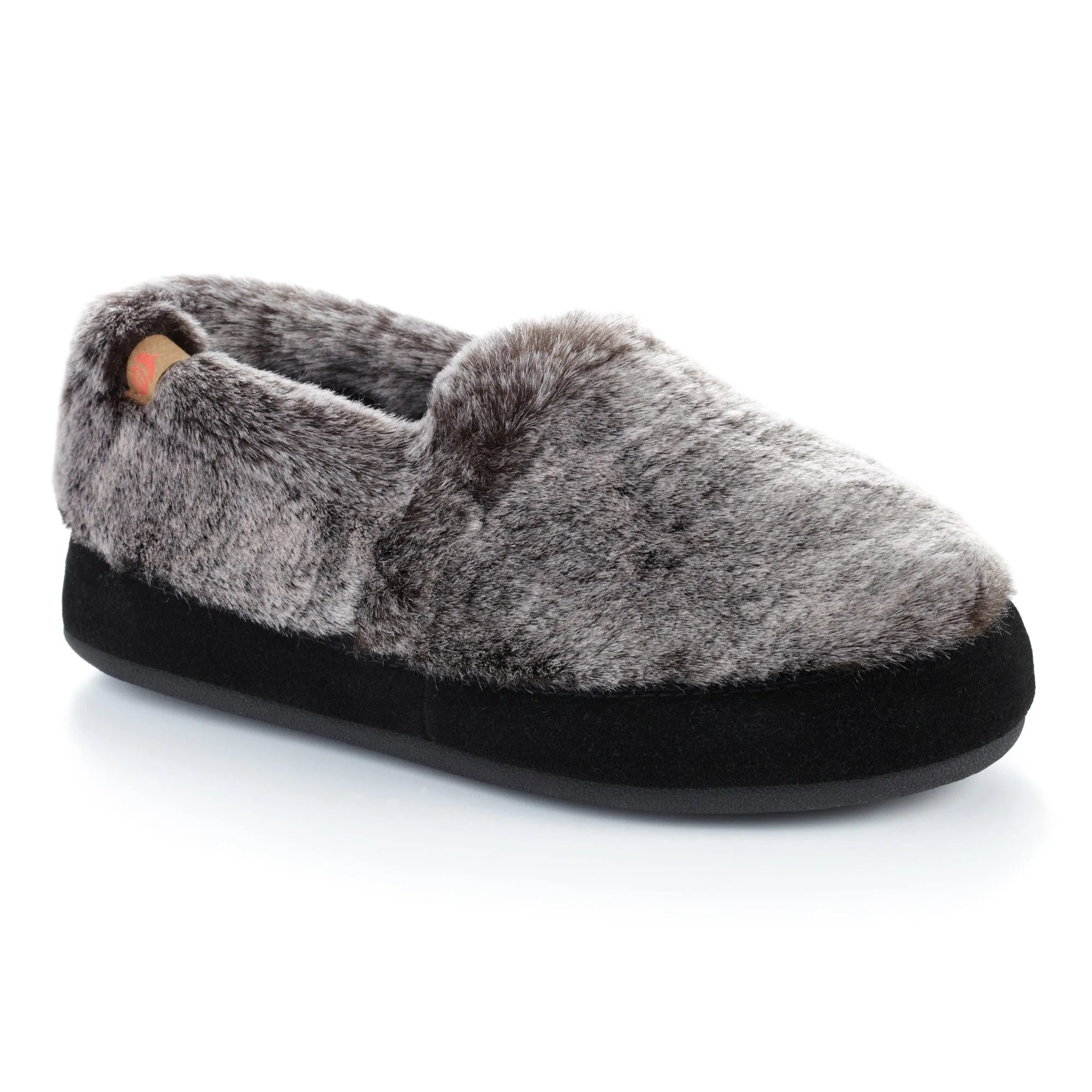 Acorn Women's Moc Slippers- Chinchilla