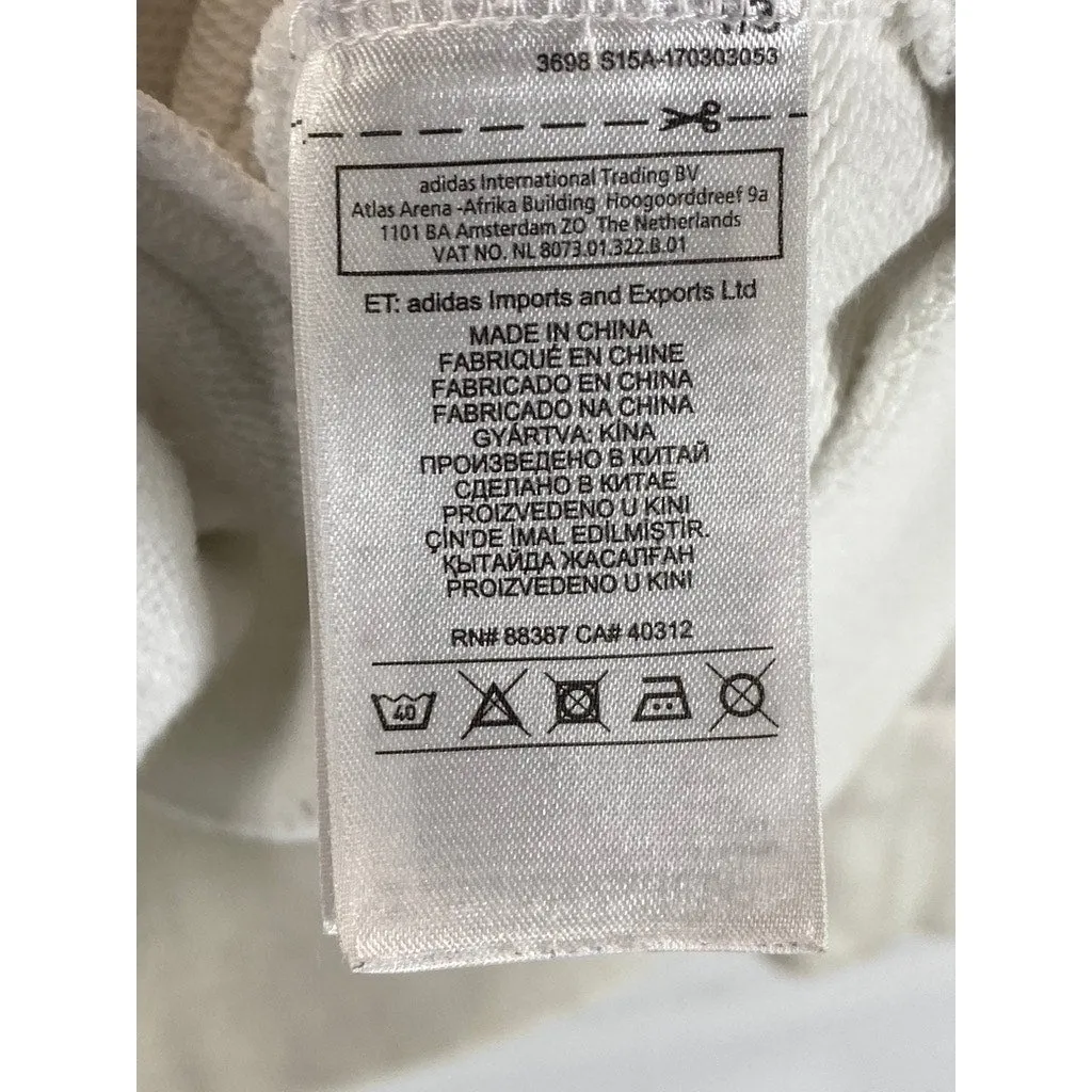 ADIDAS X Gosha Rubchinskiy Men's White Graphic Pullover Hoodie SZ M