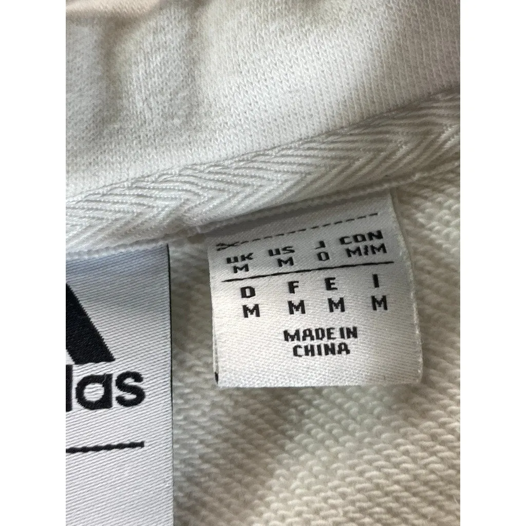 ADIDAS X Gosha Rubchinskiy Men's White Graphic Pullover Hoodie SZ M