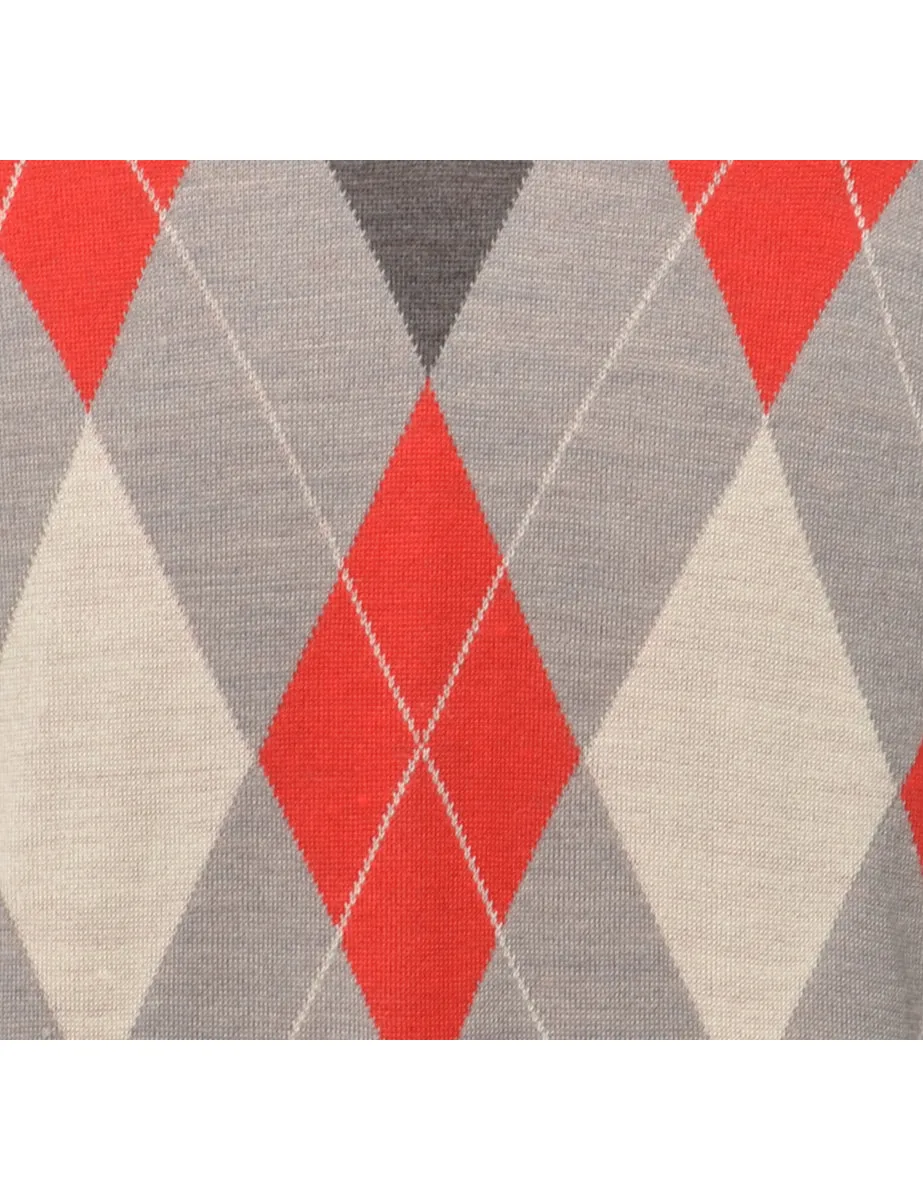 Argyle Jumper - S