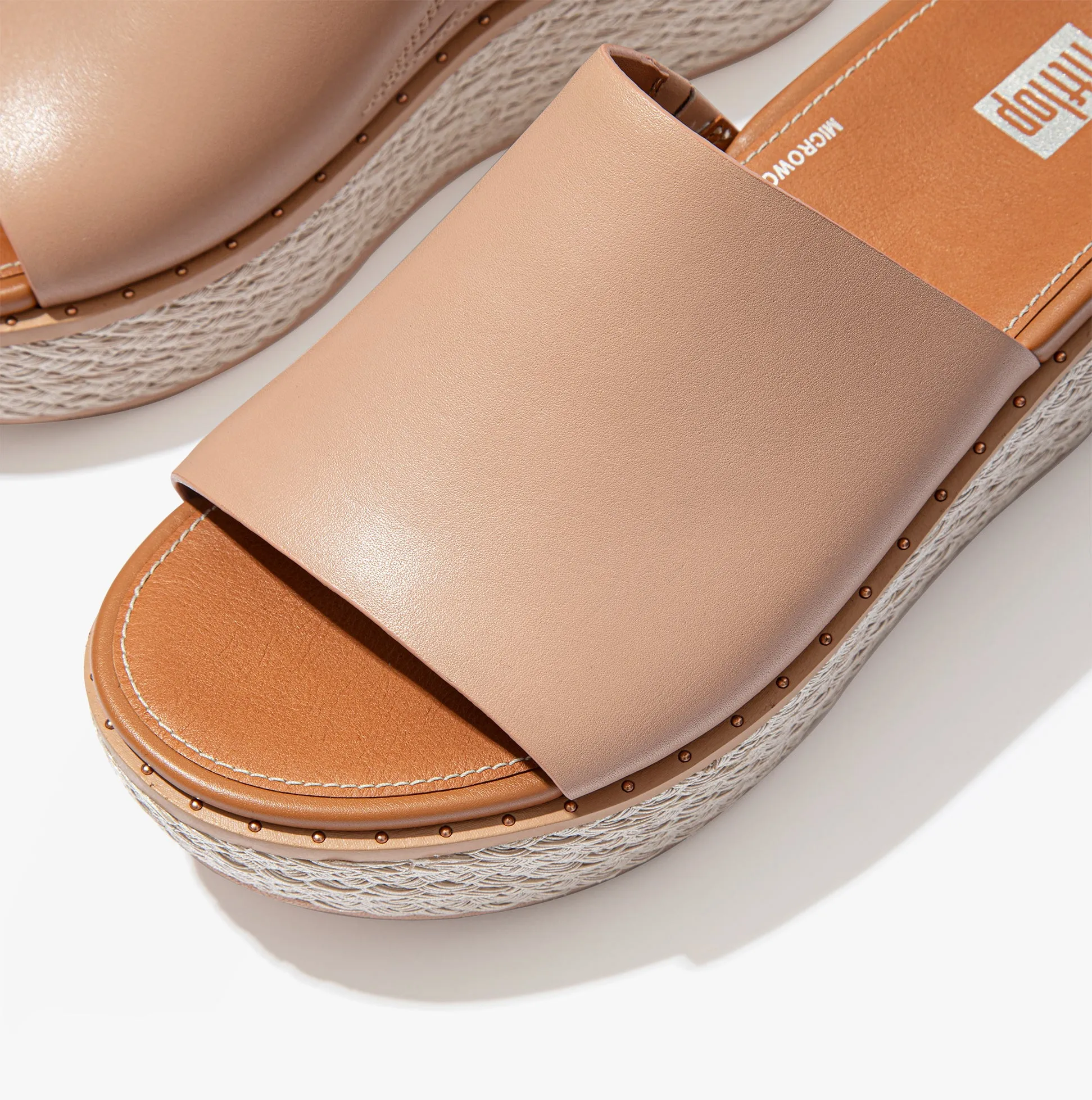 AY9-137 ELOISE ESPADRILLE Ladies Wedges  Beige