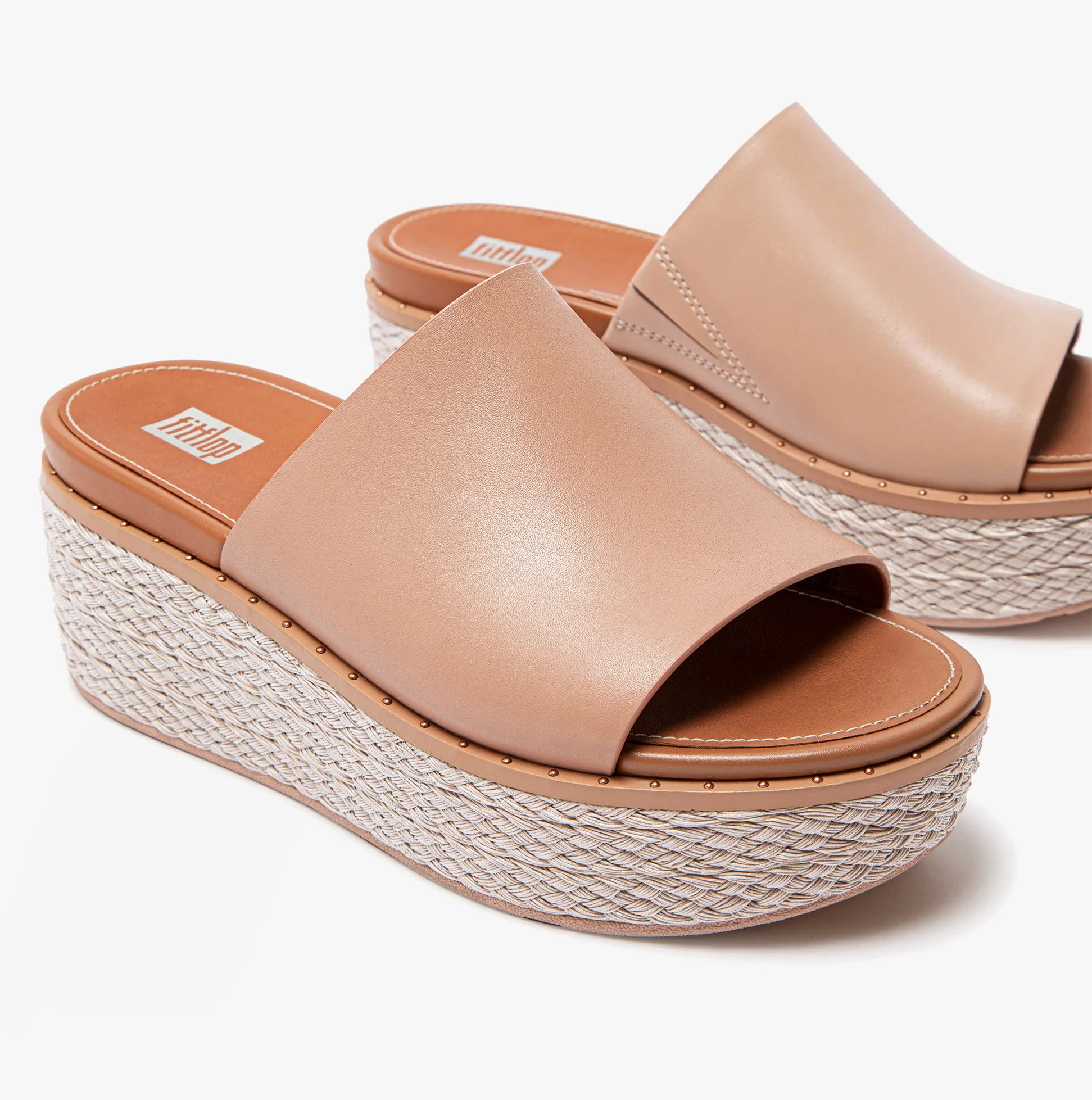 AY9-137 ELOISE ESPADRILLE Ladies Wedges  Beige