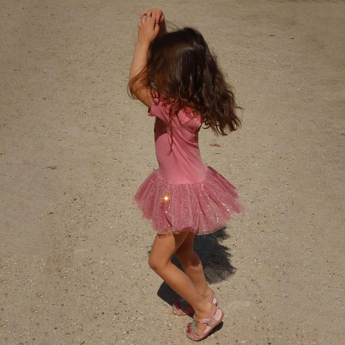 Ballerina Dress in Strawberry Ice by Konges Slojd