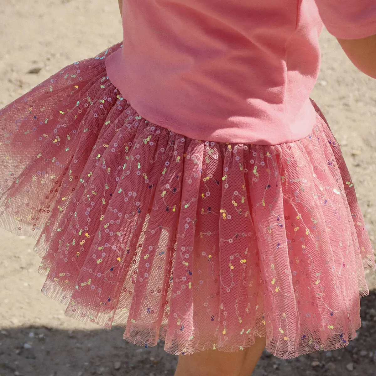 Ballerina Dress in Strawberry Ice by Konges Slojd