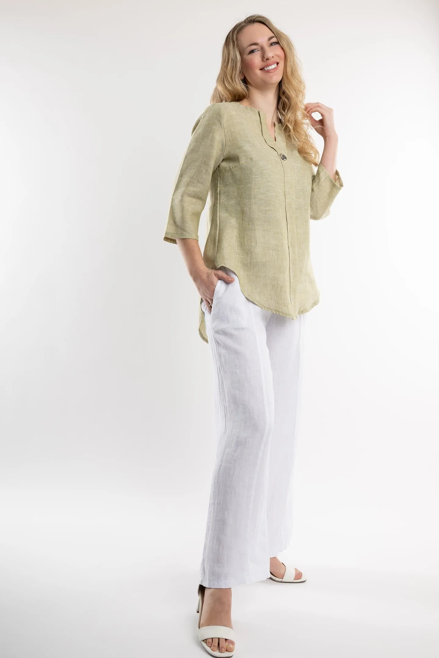 Belgian Linen Dress Shirt