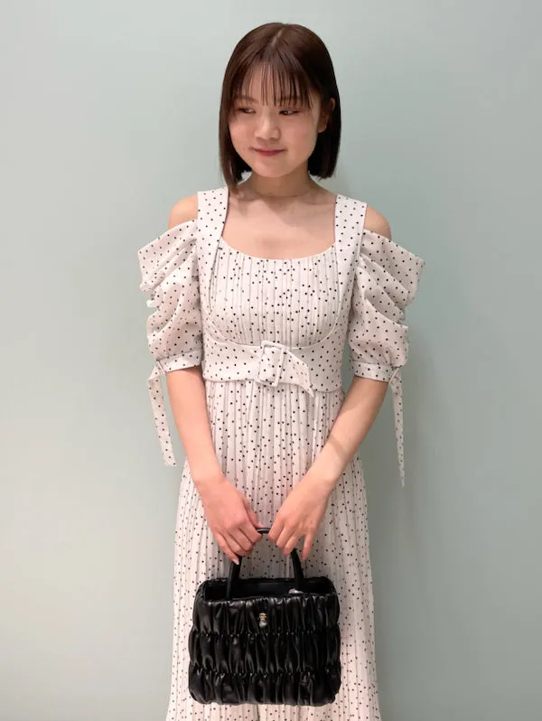 belted tie dress