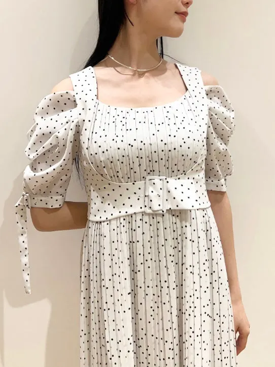 belted tie dress