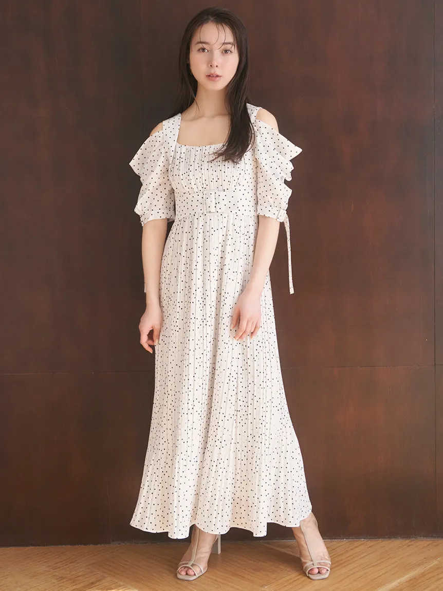 belted tie dress