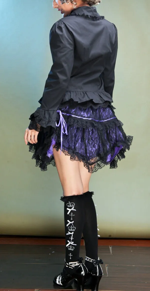 (BFM)G.L.P~Rococo Lolita Skirt Irregular Lace Skirt