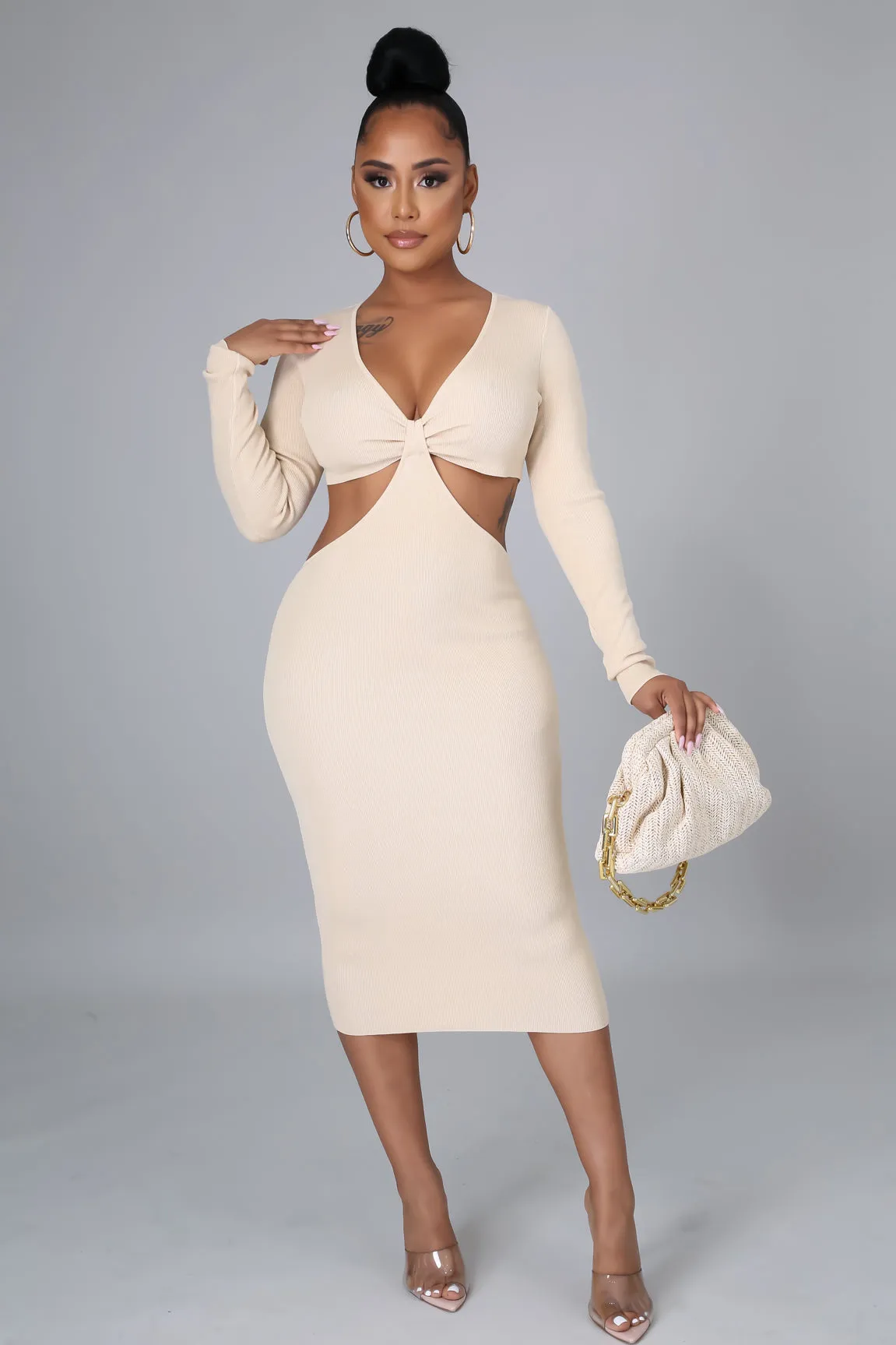 Bombshell Cutout Dress