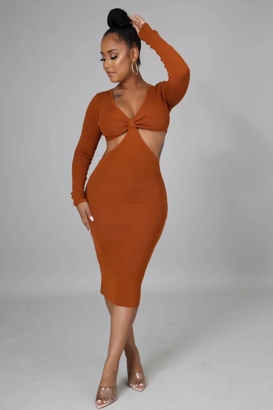Bombshell Cutout Dress