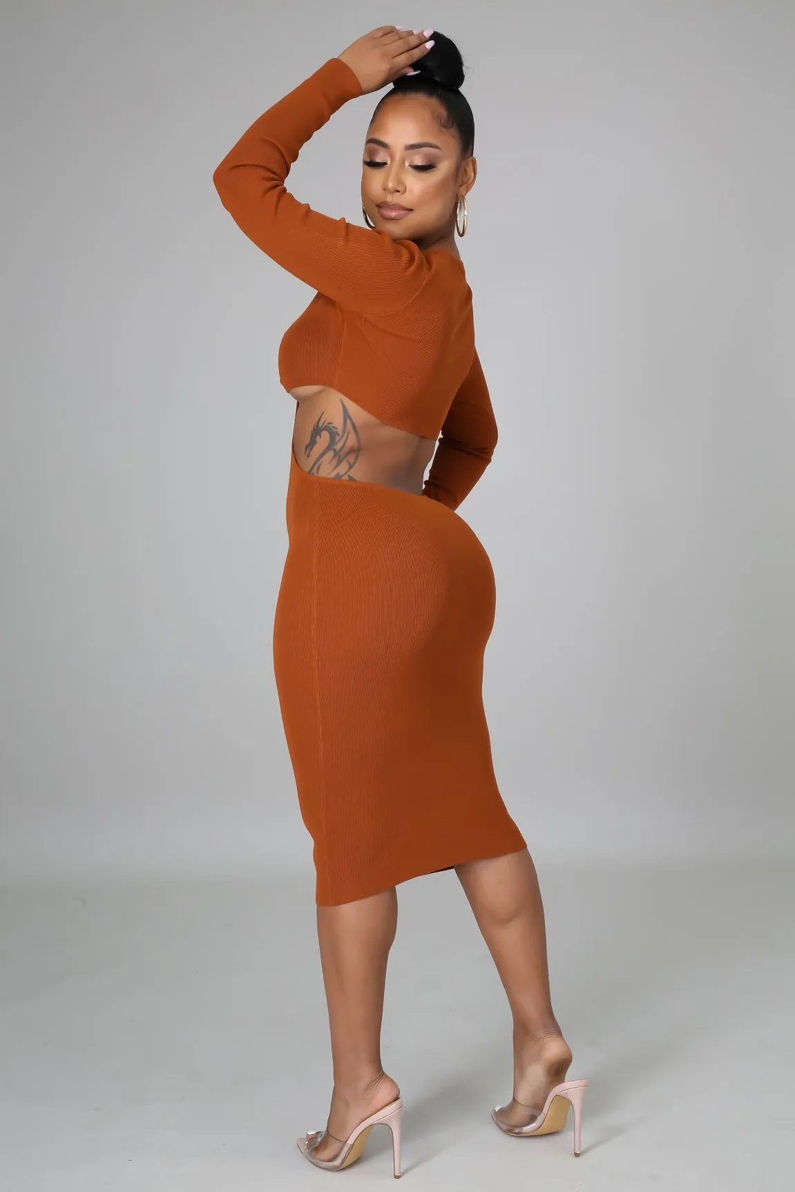 Bombshell Cutout Dress