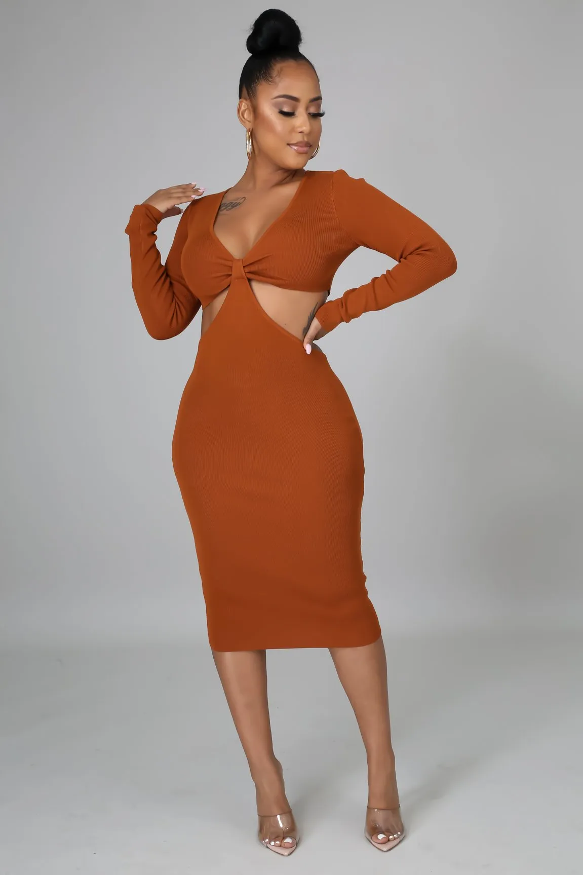 Bombshell Cutout Dress