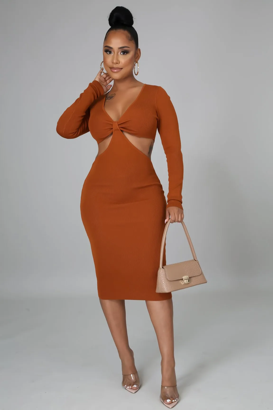 Bombshell Cutout Dress