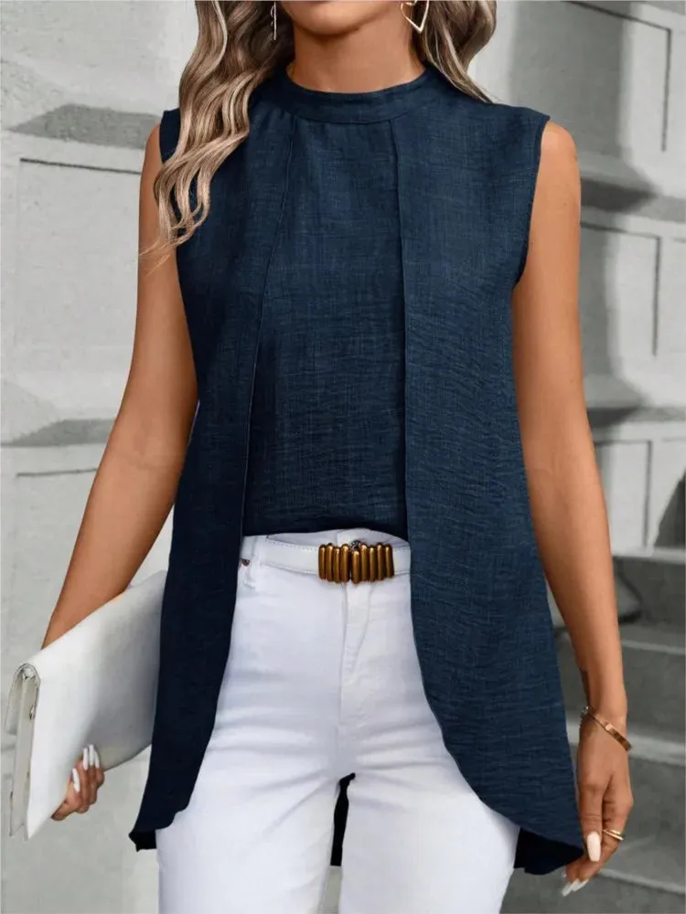 Chic Layered Illusion Top