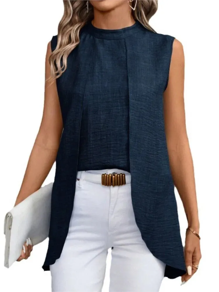 Chic Layered Illusion Top