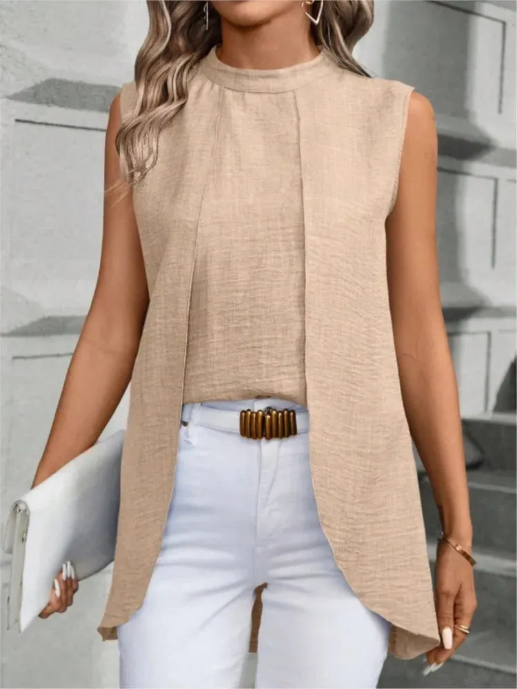 Chic Layered Illusion Top
