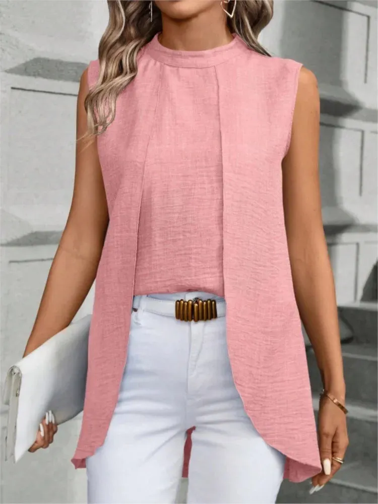 Chic Layered Illusion Top