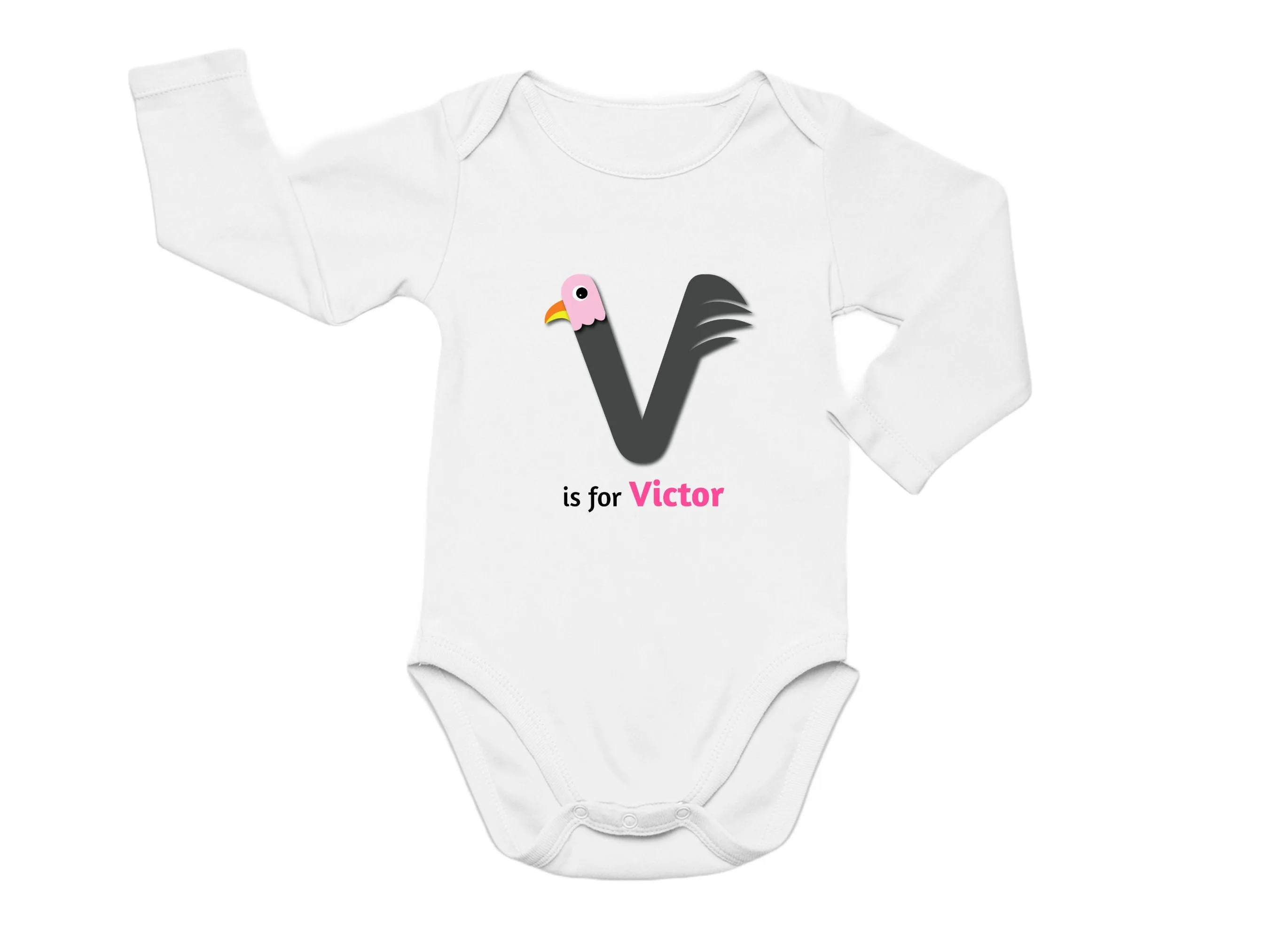 Custom Kids Tshirt Gift For Toddler Girls with Initials V On Shirt Gift For Kids