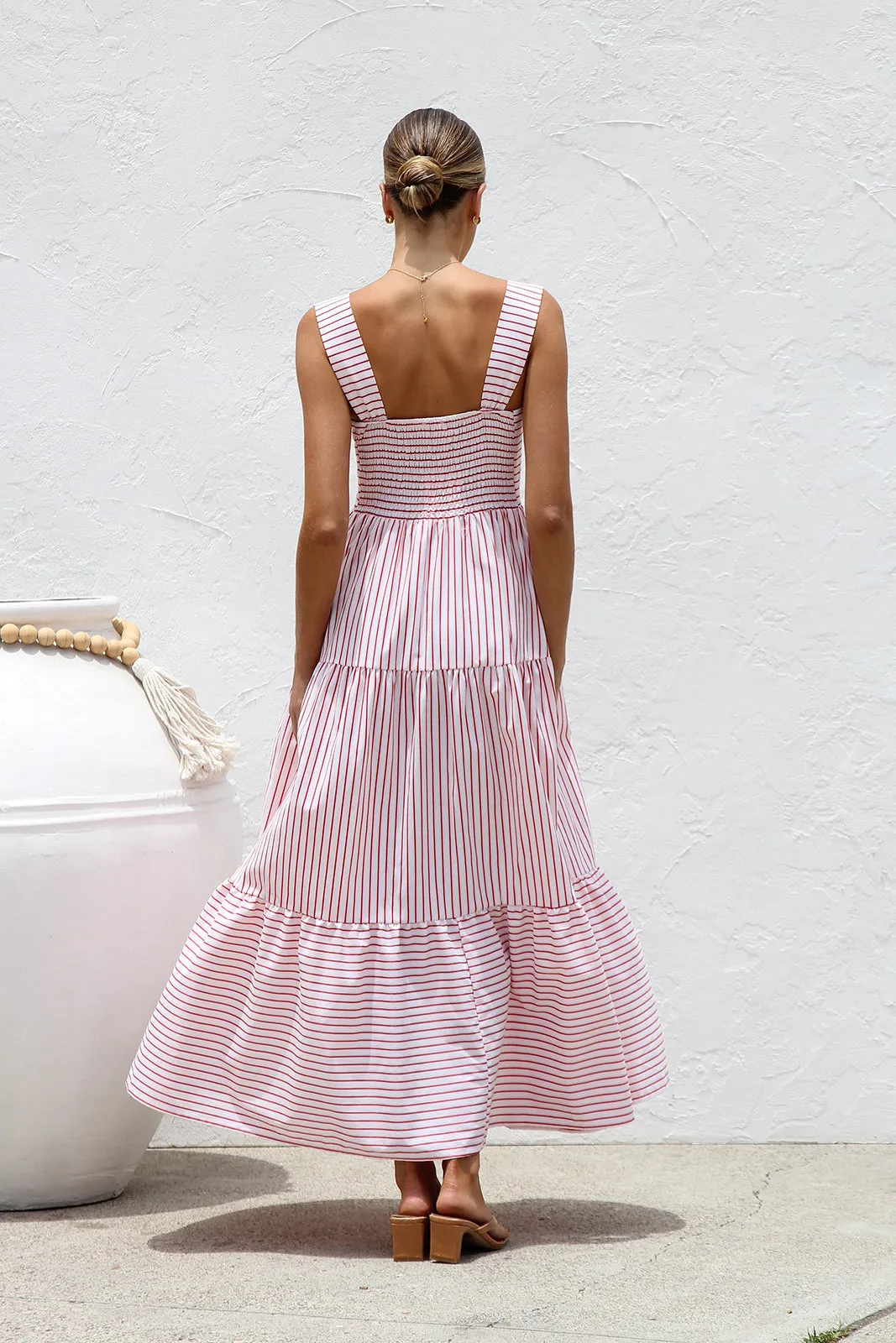 Daphne Maxi Dress RED