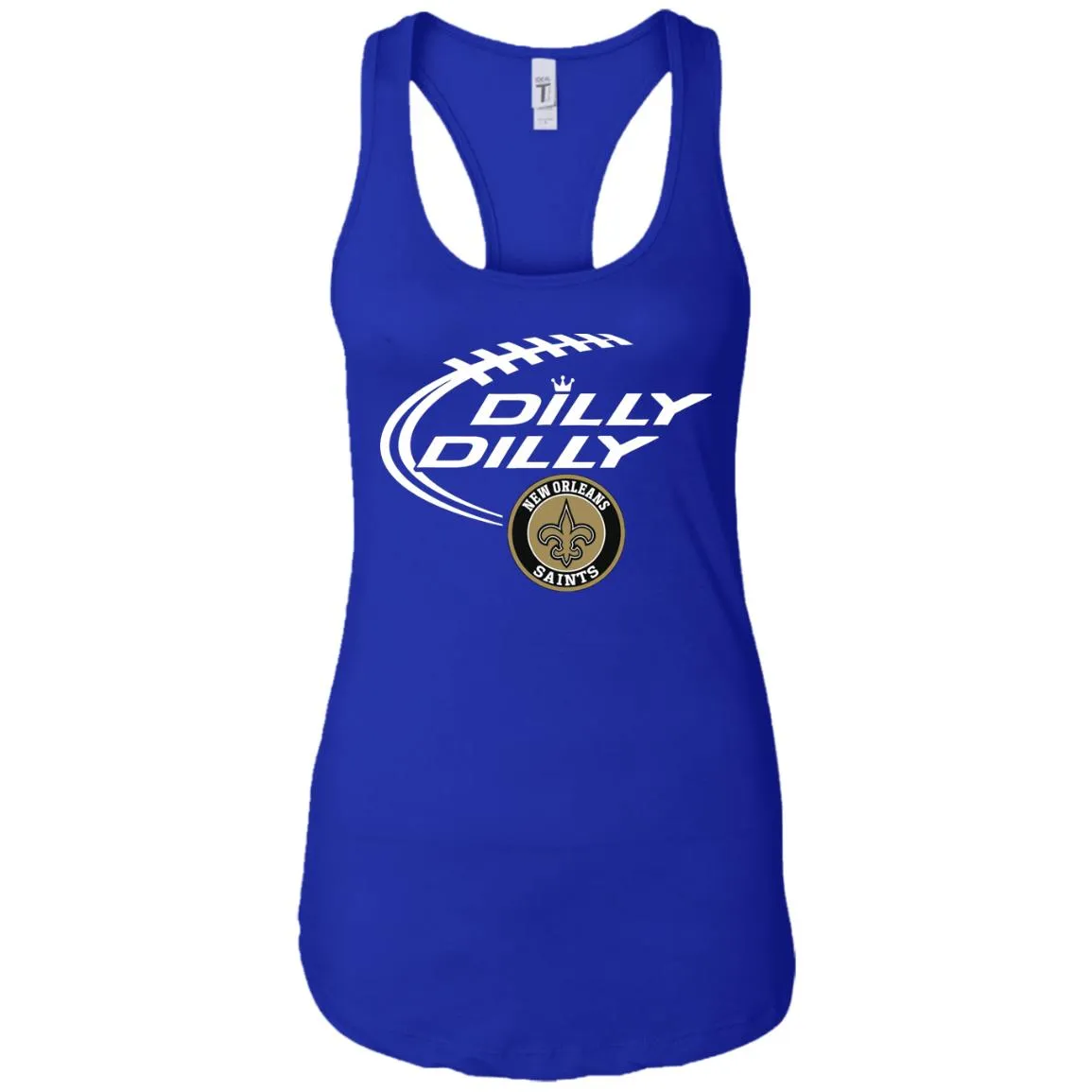 Dilly Dilly New Orleans Saints Nfl Football Women Tank