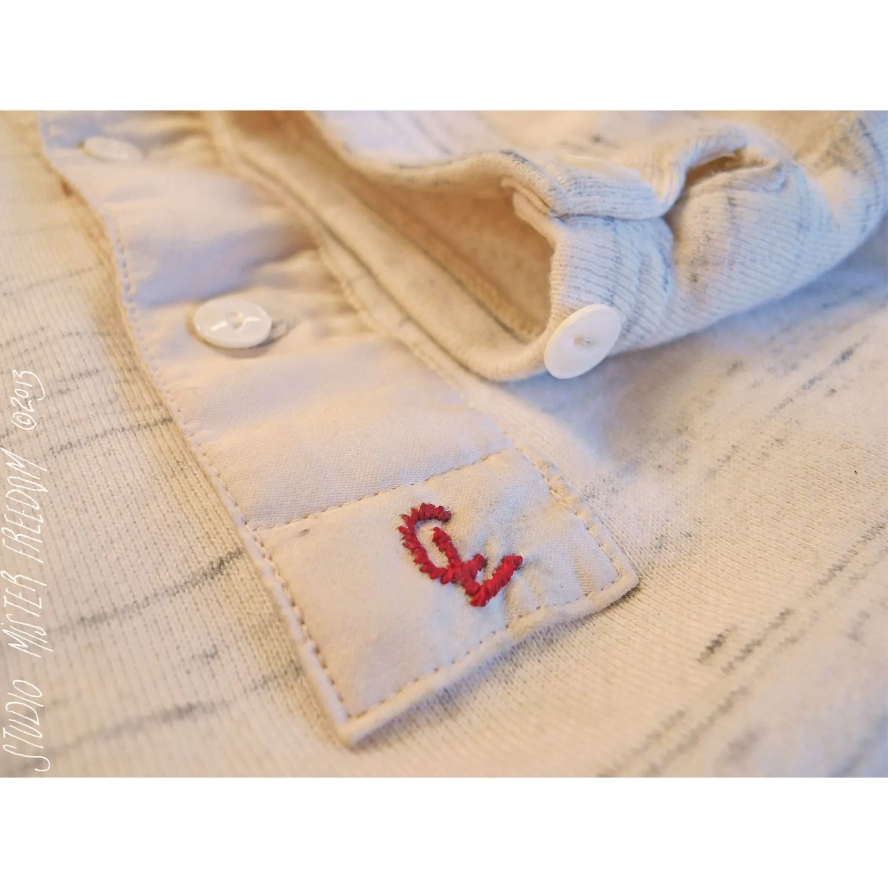 El Jefe Henley - Natural Heather - Warehouse