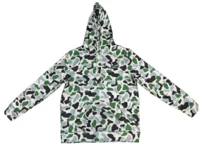 Fleece Hoodie - Duck Camo: L