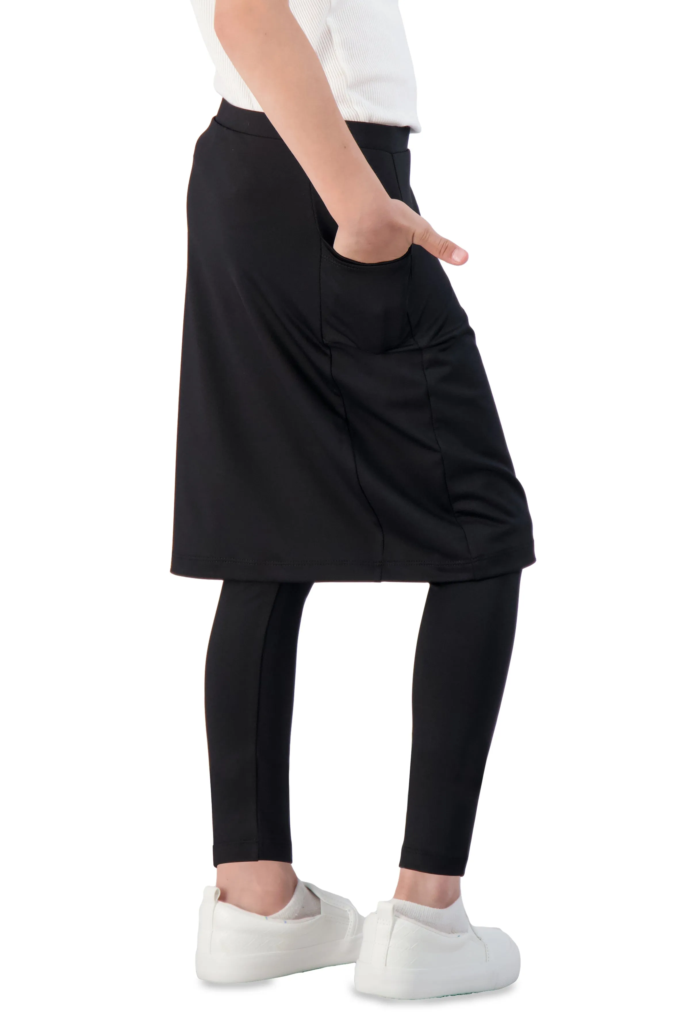 Girls Ankle Fit Snoga - Black