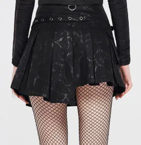 High Waisted Pleated Skirt