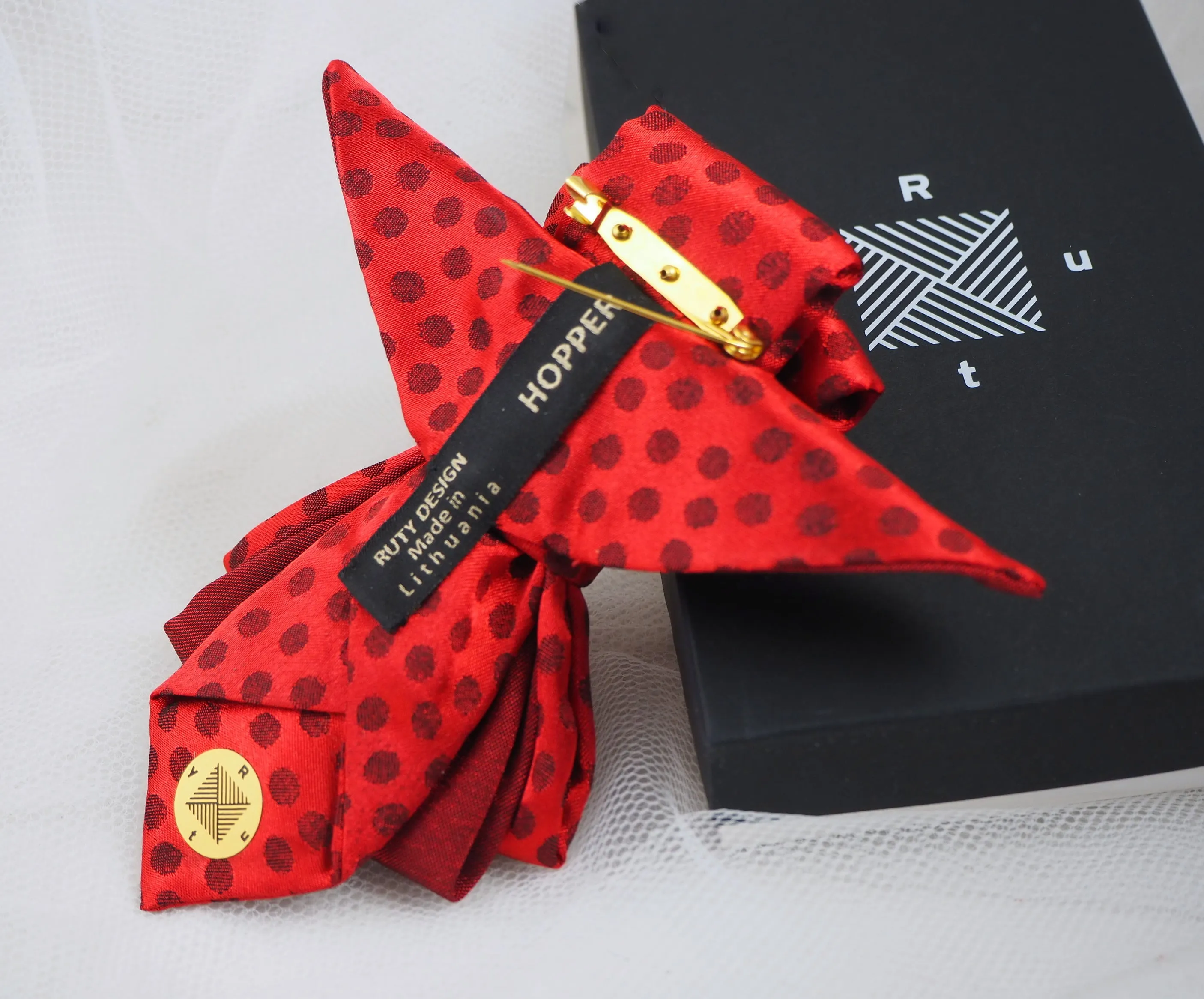 HOPPER TIE RED BIRD FOR LADIES