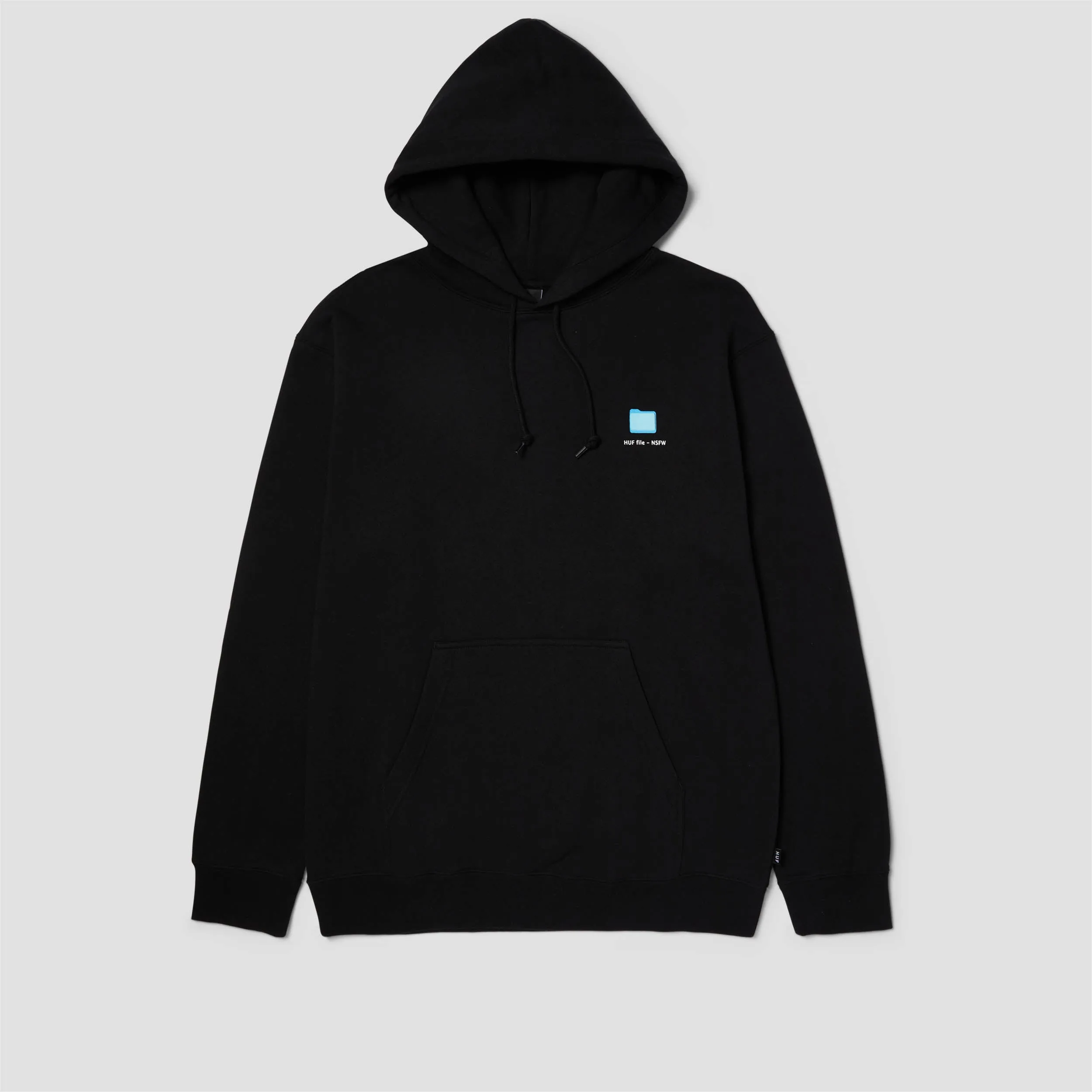 HUF Desktop Pullover Hood Black