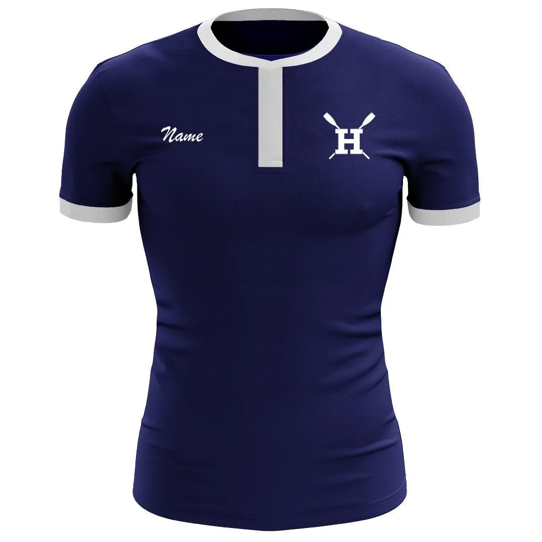 Huntington Crew Uniform Henley Shirt