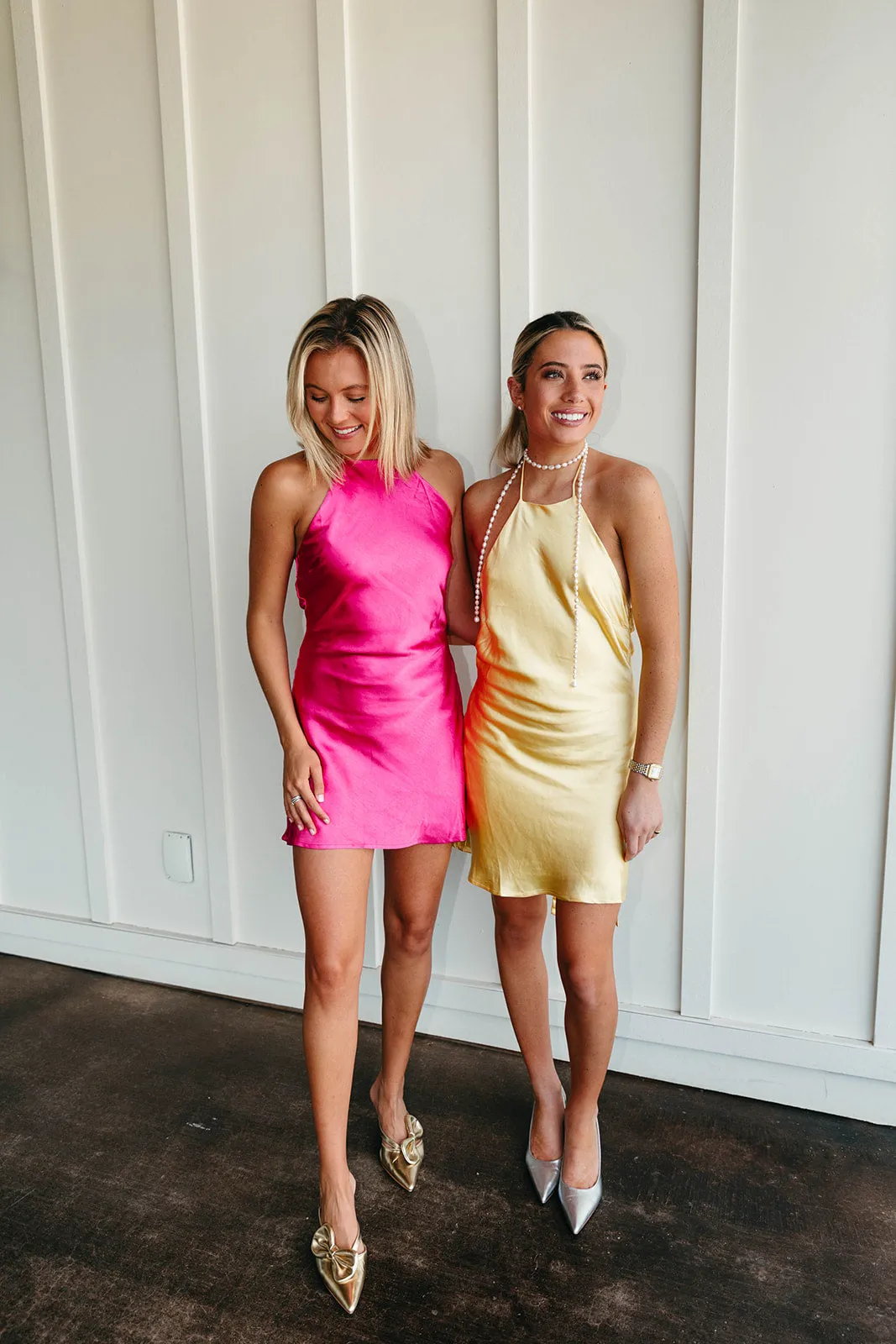In No Rush Mini Dress - Lemon