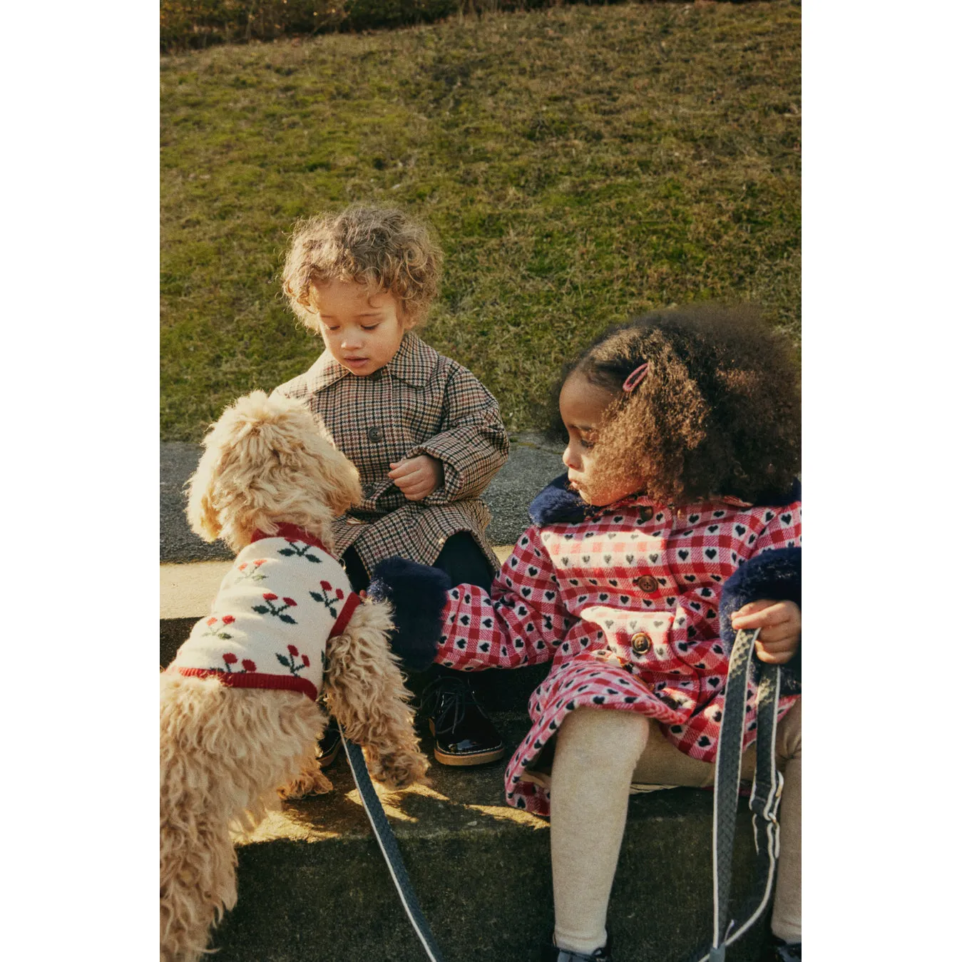 Konges Sløjd Cherry Knit Dog Vest Cherry One Size