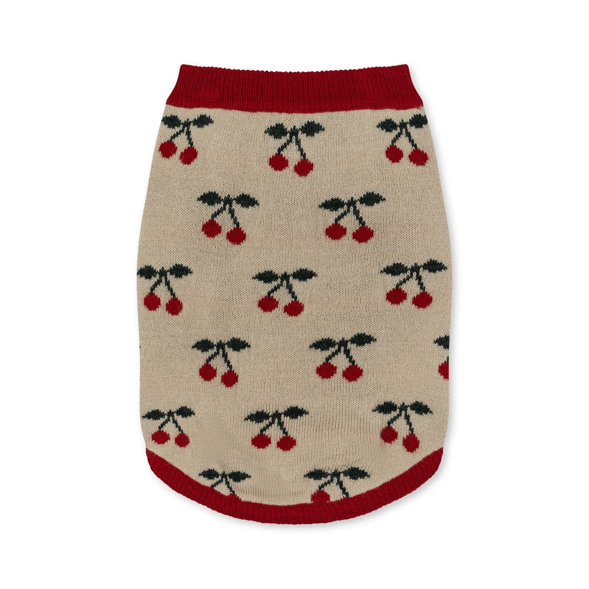 Konges Sløjd Cherry Knit Dog Vest Cherry One Size