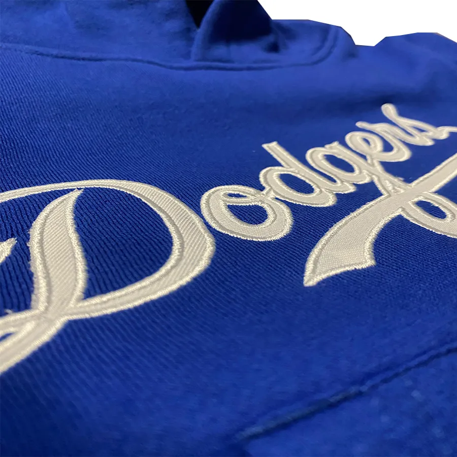 LOS ANGELES DODGERS INFANT WORDMARK HOODED SWEATSHIRT