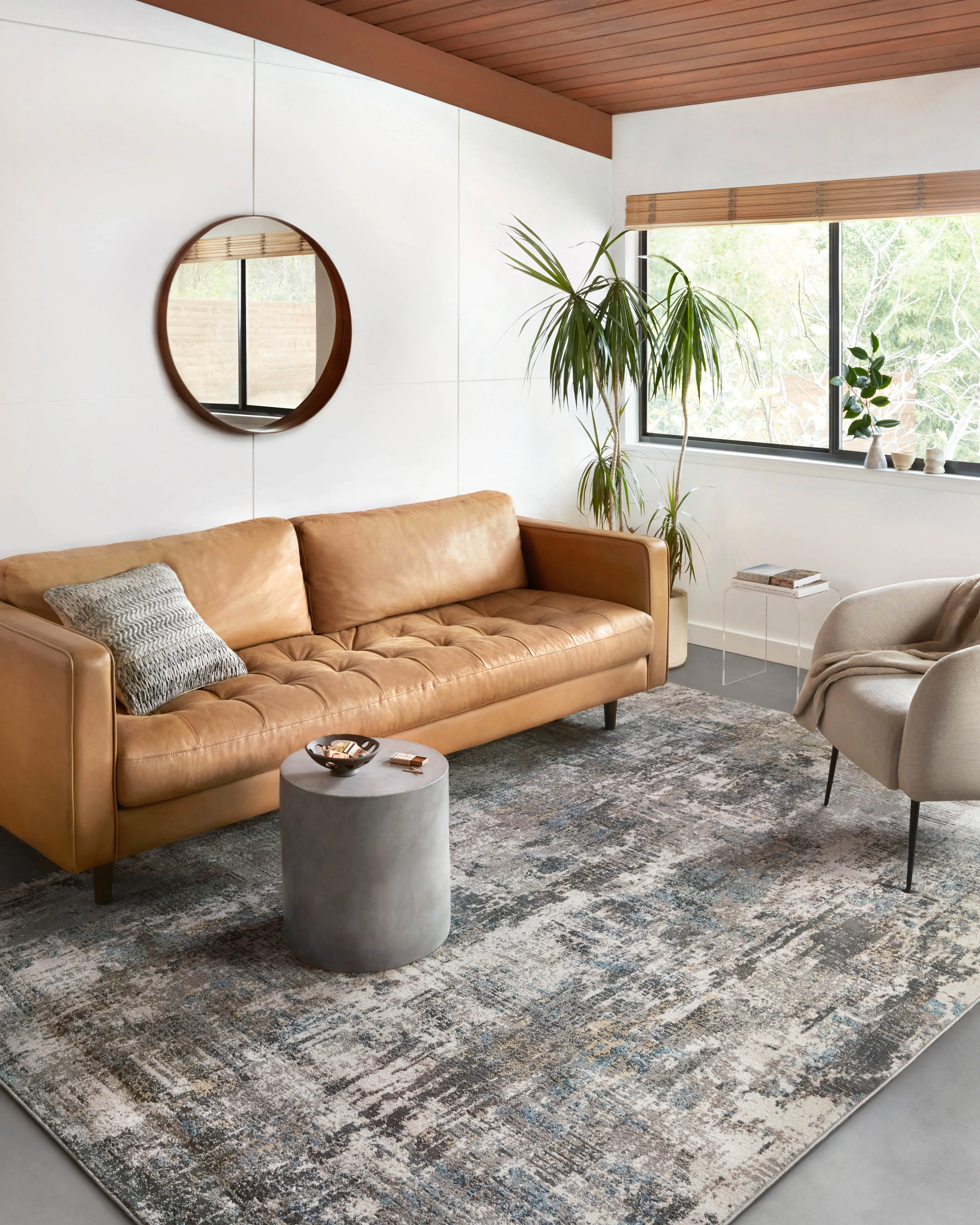 Maeve Rug in Slate & Mist