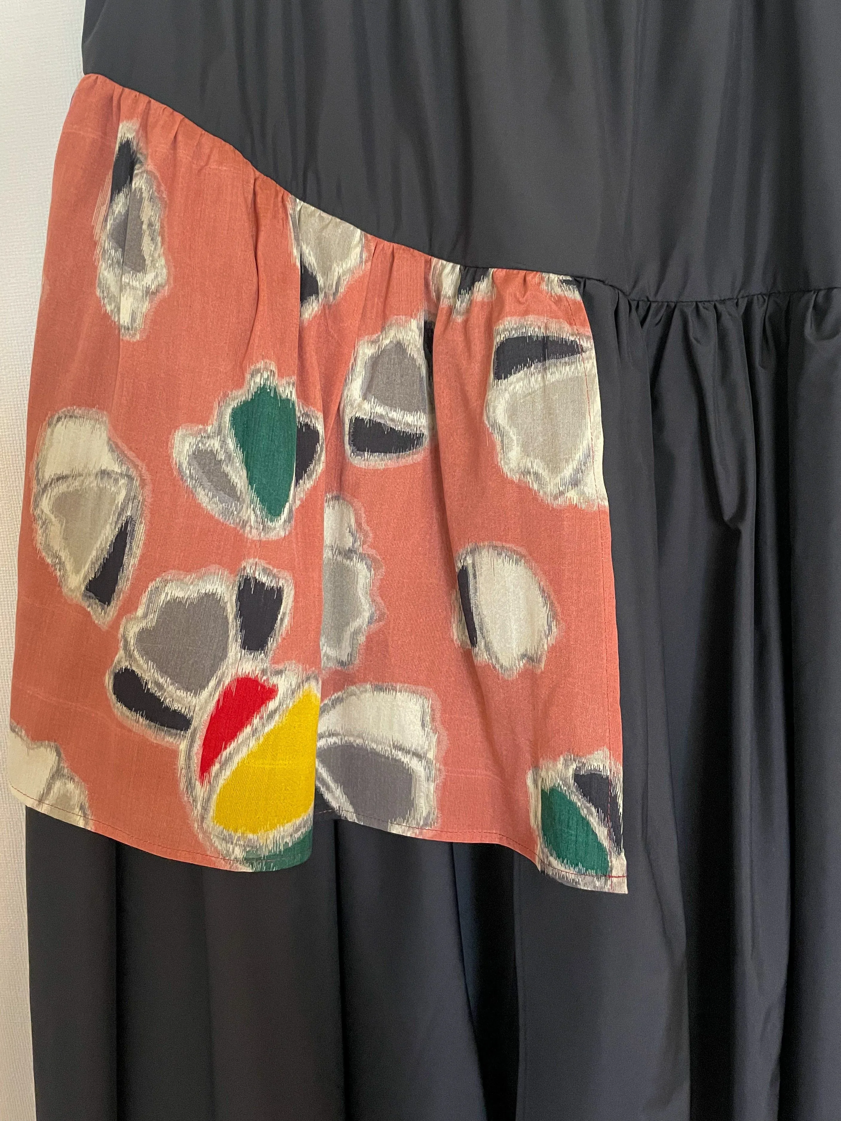 Meisen Layered Skirt Salmon Pink