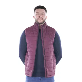 Mineral Trek Padded Gilet - Burgundy