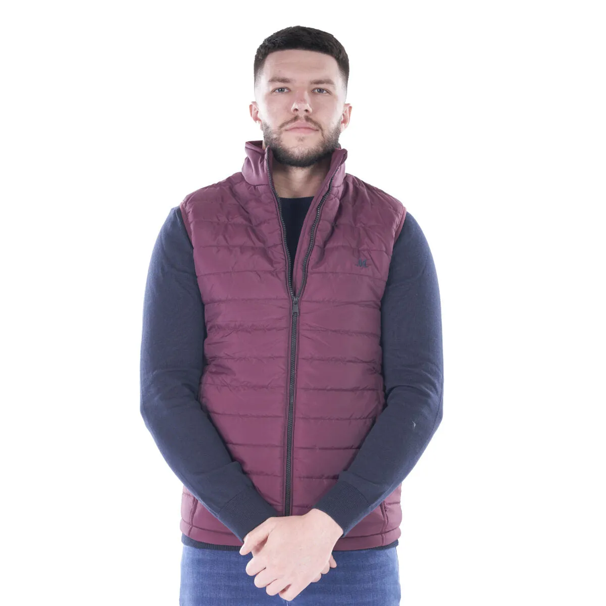 Mineral Trek Padded Gilet - Burgundy