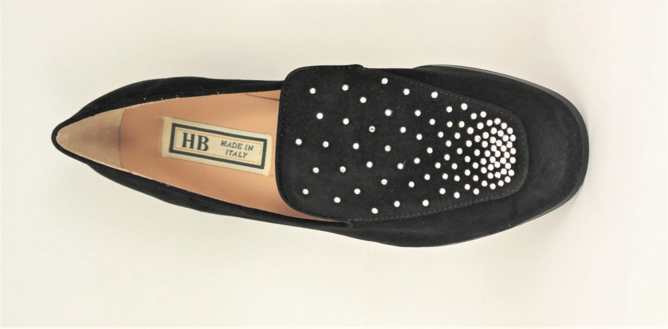 Myla Low Heel Loafer With Stud Trim