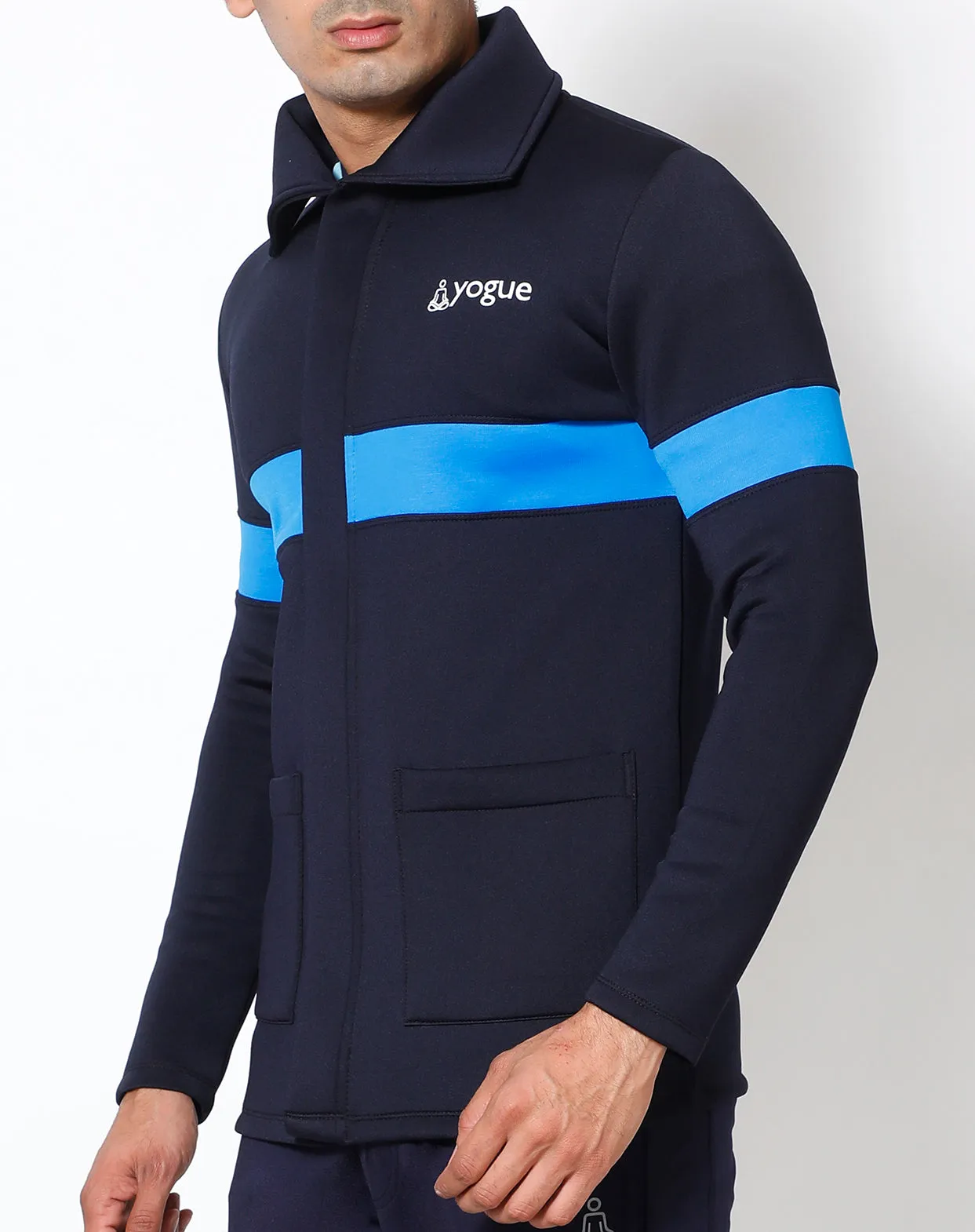 Navy Straight Jacket