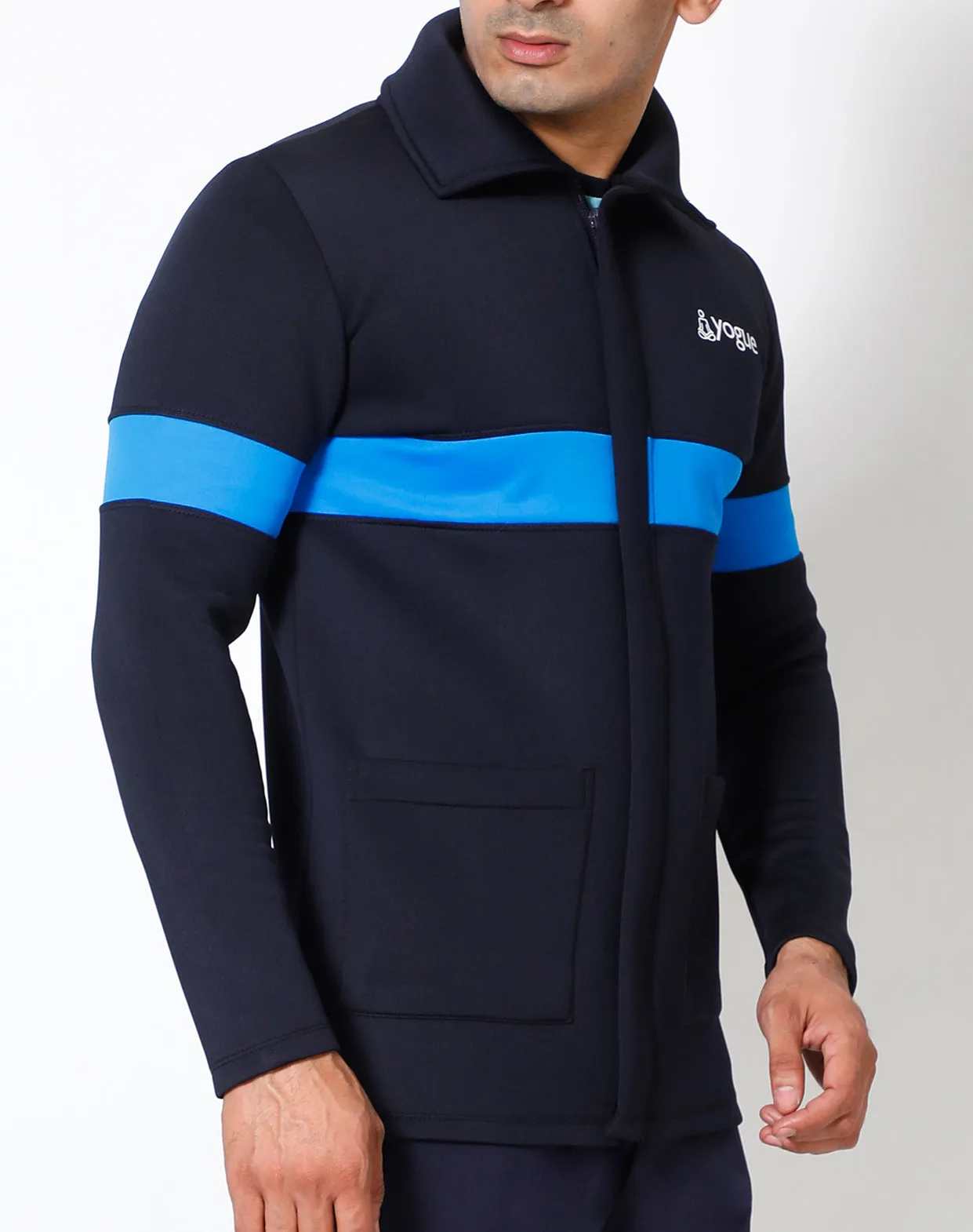 Navy Straight Jacket